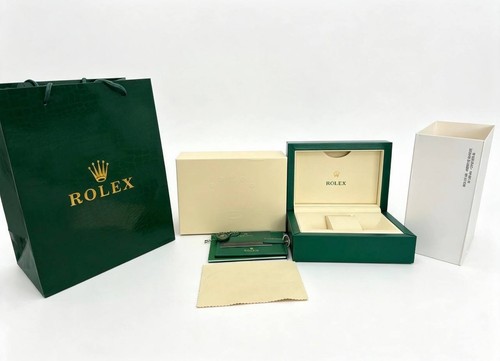 Rolex green watch box - rolex, set