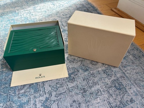 Two rolex boxes without the - rolex,