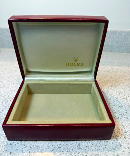 Rolex burgundy beige single - burgundy/beige,
