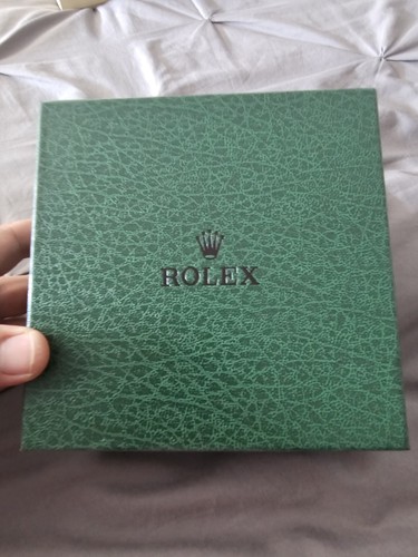 Rolex green watch box - rolex,