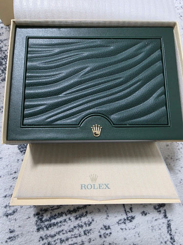 Rolex green beige single - rolex, watch
