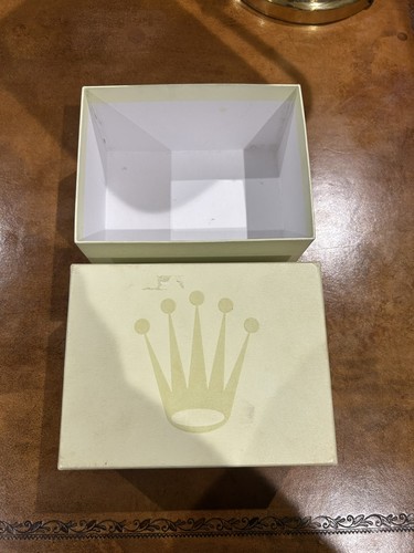 Rolex cream presentation watch - cream,