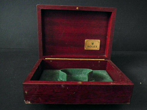 1980 wooden rolex box - 1980’s,