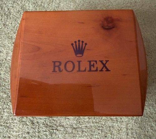 Vintage rolex watch box with - watch,