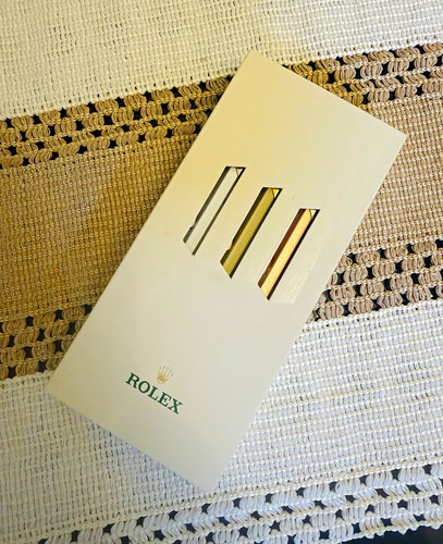 Rolex metal ballpoint pen set - metal,