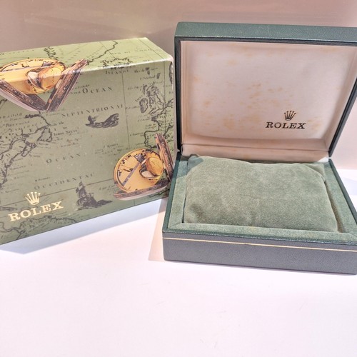 Rolex vintage green watch - watch, box