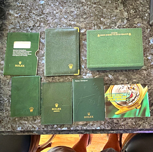 Rolex 100 genuine vintage - 100%,
