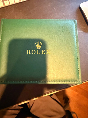 Rolex green watch box - rolex,