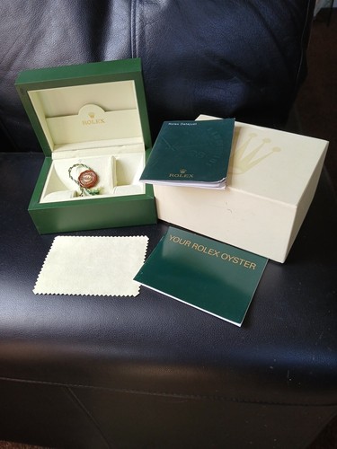 Rolex box genuine date just - box,