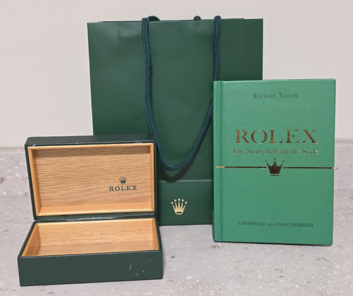 Rolex green presentation box - presentation,