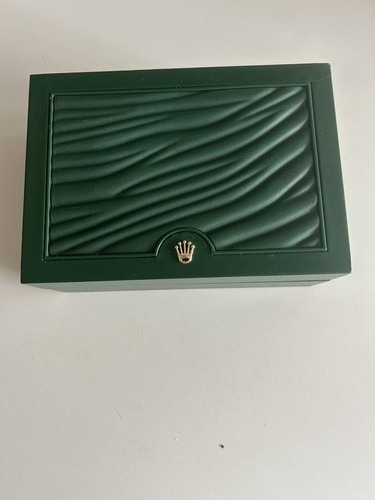 Rolex green watch box - green,