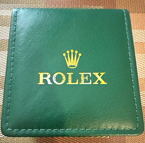 Rolex green presentation - green,
