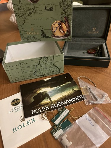 Rolex watch box and 16800 - and,
