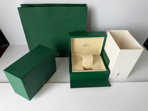 Rolex green watch box - rolex,
