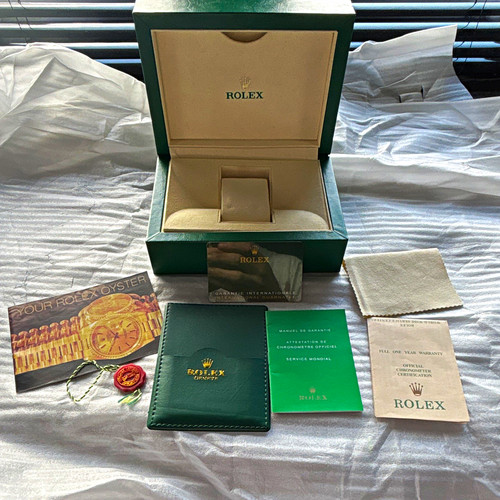 Rolex green oyster single - green,