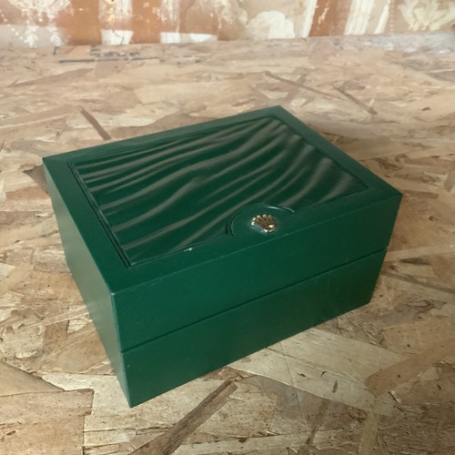 Rolex green presentation watch - rolex,