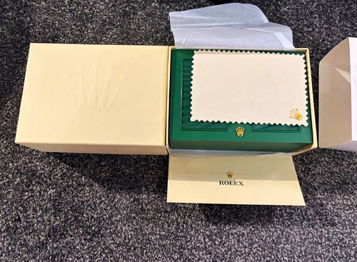 Rolex luxury green beige - rolex, &