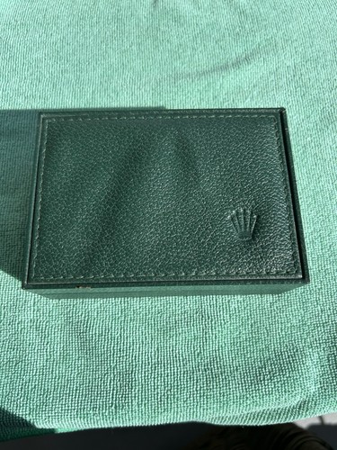 Rolex vintage green leather - vintage,