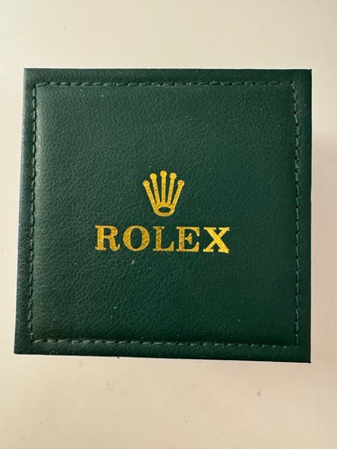 Empty rolex watch box - empty,