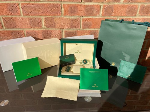 Rolex green presentation box - rolex,