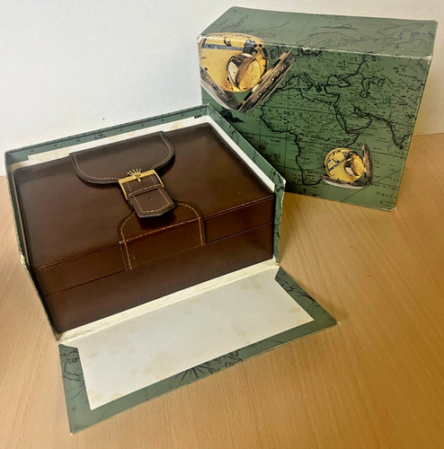 Genuine vintage brown leather - genuine,