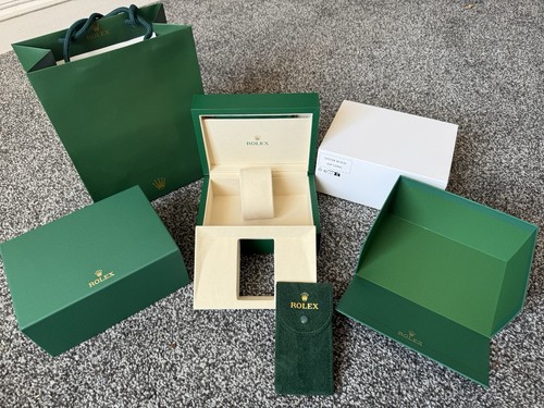 Rolex single watch - box, case