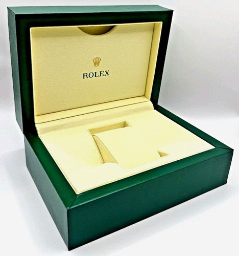 Rolex green presentation - green,